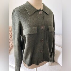 Loft Button Down Cardigan